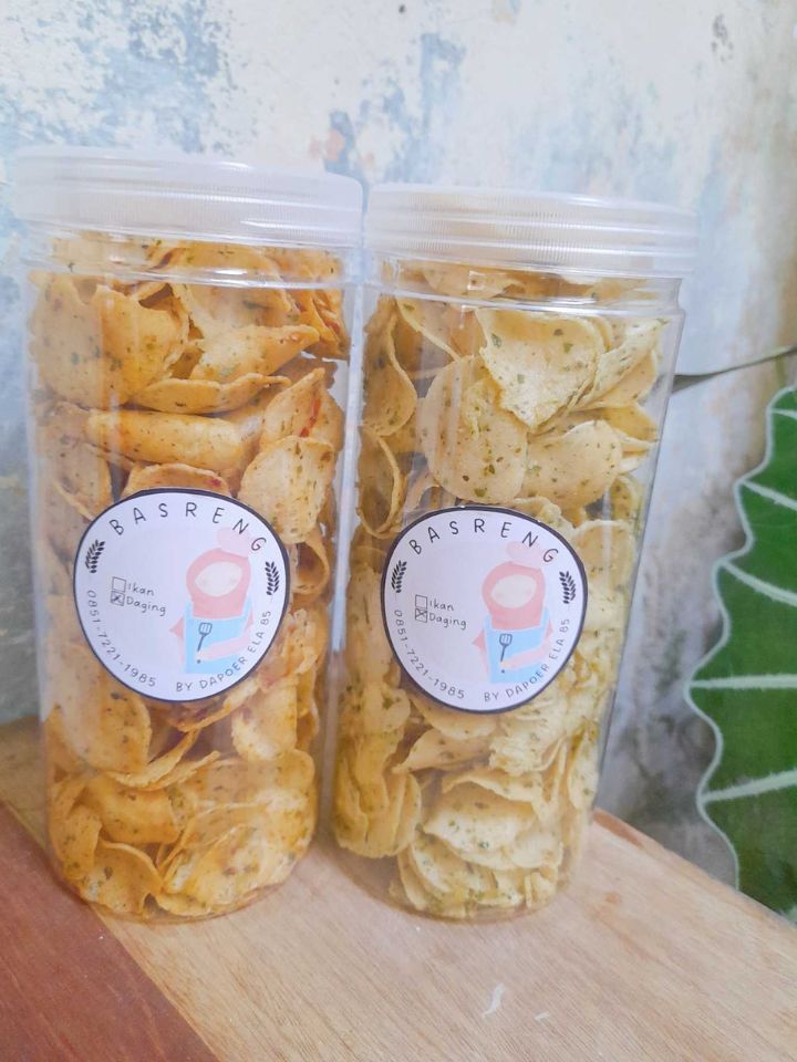 Basreng Daging Toples 1300ml