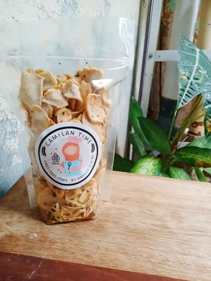 Basreng Ikan Daun Jeruk