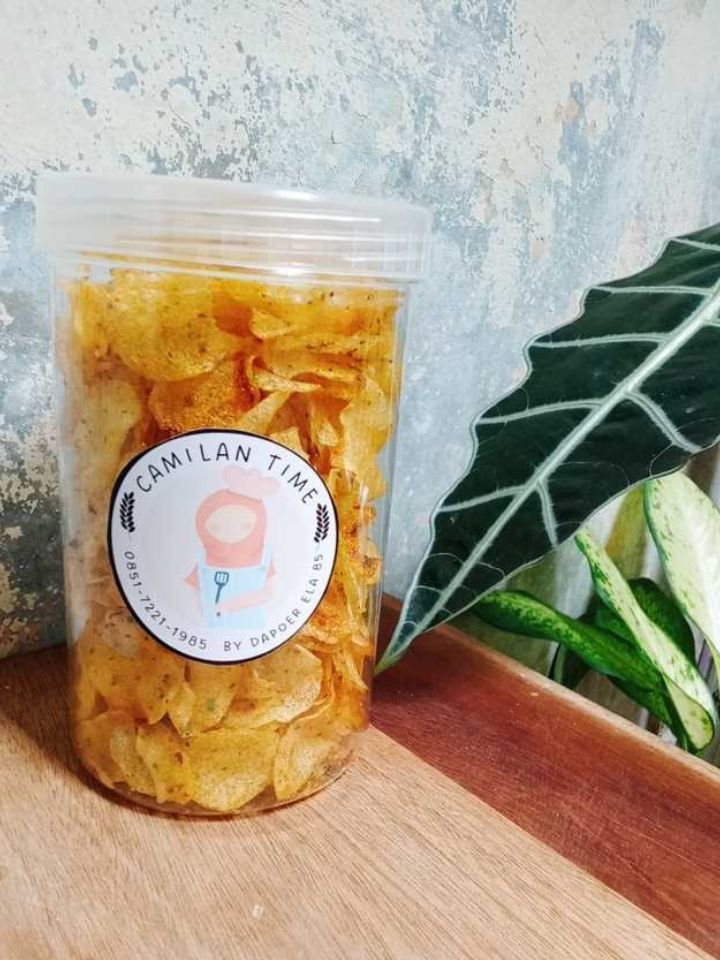 Keripik Kentang Toples 1000ml