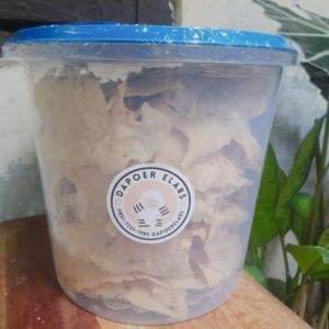 Peyek Udang Rebon Kemasan Toples 10 Liter