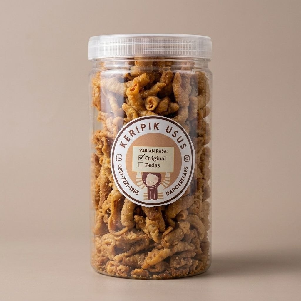 Keripik Usus Toples